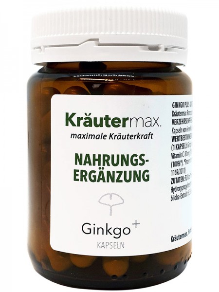 Kräutermax Ginkgo, 60 Kapseln
