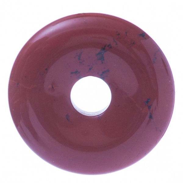 Roter Jaspis Donut 30mm Ø