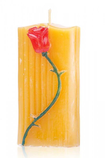 Bienenwachskerze "Roses"